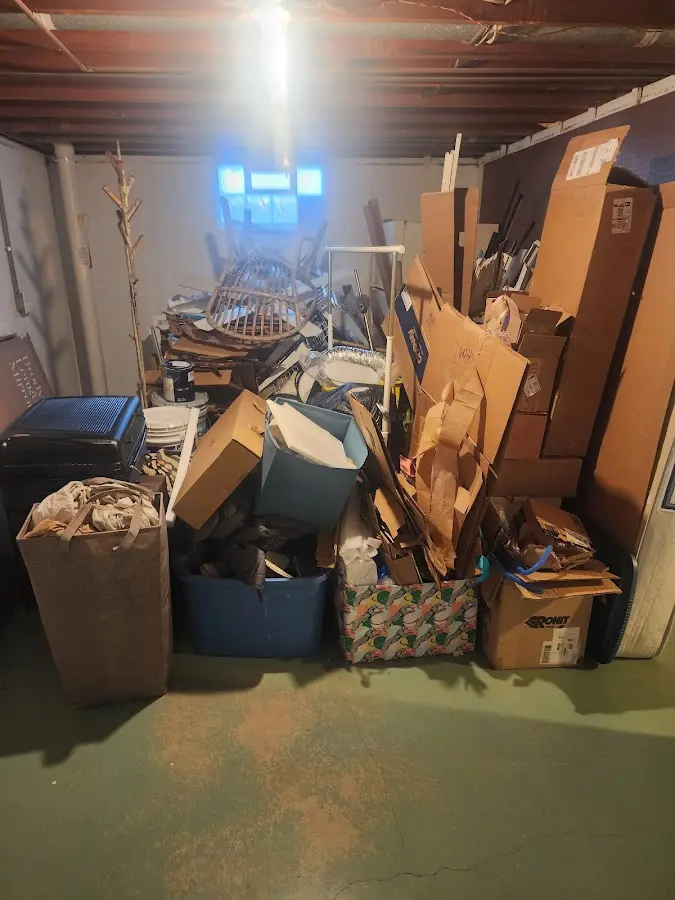 Roll-off dumpster container at job site for Construction Dumpster Rental in Ridgway